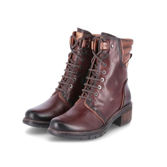 Pikolinos San Sebastian Ankle Boots Brown Leather Size 11 US 42 EU NWOB Comfy